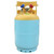 30 lb. D.O.T. Tank Blue/Yellow