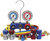 PG13 - R1234YF/R134A ALUMINUM MANIFOLD GAUGE SET