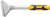 PG124 - 12" LONG EXTRA HEAVY DUTY SCRAPER, 4" WIDE DUAL-EDGE BLADE, STEEL STRIKING END, RUBBER GRIP