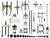 13 TON CAPACITY PULLER SET