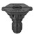 NOZZLE, BLACK PLASTIC SOAP