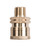 COUPLER, 3/8" QC MNPT BRASS