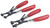 PG185  -  2-PC HOSE CLAMP PLIERS SET, FOR RING TYPE AND FLAT BAND HOSE CLAMPS