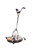 30" STAINLESS STEEL WHIRL-A-WAY WITH CASTERS