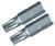 Security Torx Insert Bits T30s x 25mm - 2 Pack
