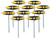 10 Piece Soft Grip Dual Drive T-Handle Set - Inch