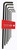6 Pièces Ball End Long Arm Hex L-Key Set - Métrique