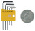 5 pièces Mini Hex L-Key Short Arm Set - Pouce