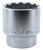 12 points - PRISE 1/2" Douille 34,0 mm