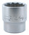 12 Point - 3/8 Inch Drive Socket - 3/4"