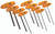 10 pièces Soft Grip Hex T-Handle Set