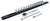 16 Piece Professional Series Socket and Ratchet Set with 3 and 6 Inch Extension Bars - Metric