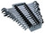 12 Piece Combination Ratchet Wrench Set - SAE