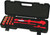 16-PC, 3/8" DR. INSULATED RATCHETING TORQUE WRENCH & SAE SOCKET SET, 4-37 FT-LB (5-50 NM), SOCKETS: 1/4" – 7/8", EXTENSIONS 125MM & 250MM