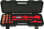 PG122 - CLÉ DYNAMOMÉTRIQUE À CLIQUET ISOLÉE DE 3/8 PO DR. DE 16 PIÈCES ET JEU DE DOUILLES MÉTRIQUES, 5 À 50 NM (4 À 37 LB), DOUILLES : 8 MM À 20 MM, RALLONGES 125 MM ET 250 MM