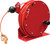 100 PIEDS HEAVY DUTY MAIN MANIVELLE STATIQUE DÉCHARGE / MISE À LA TERRE BOBINE, HI-VIS NYLON ORANGE RECOUVERT DE 1/8 " OD CÂBLE, 100A PINCE