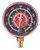 PG400 - R-22 & R-134A, HIGH SIDE, UNIVERSAL REPLACEMENT GAUGE, PSI/KPA, F°