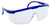 Hornets Safety Glasses - Blue Frame - Clear Lens - Polybag