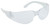 NSX Safety Glasses - Clear Temple - Clear Uncoated Lens - BULK (100 Eyewear Per Box / Priced Per Box)