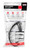 LED Inspectors Safety Glasses - Black Frame with LED Lights  - Clear Lens - Polybag
