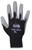 PawZ®  Black Nylon Knit Shell Gloves - Polyurethane Palm Coating - 12 Pair Per Bag - XLrg - BULK  (Priced Per Pair)