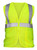 Flame Retardant Vest, Class 2 Yellow with 2" Reflective Tape - Lrg