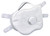 P100 Valved Particulate Respirator - 2 Masks Per Pkg. (Priced Per Pkg.)