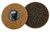 Surface grossière (BRUNE) de 3" - 13019