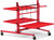 PG302 - 396 LBS CAPACITY PROFESSIONAL CUSTOMIZABLE FOLDING PARTS CART, ADJUSTABLE FROM 29.7"-45.7"