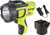 PG32 - PROJECTEUR RECHARGEABLE DE POIGNÉE PISTOLET LONGUE PORTÉE WAYPOINT® 400 (JAUNE), 1400 LUMENS, SUPPORT/SUPPORT, CHARGEUR 120VAC