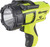 PG32 - PROJECTEUR RECHARGEABLE DE POIGNÉE PISTOLET LONGUE PORTÉE WAYPOINT® 400 (JAUNE), 1400 LUMENS, SUPPORT/SUPPORT, CHARGEUR 120VAC