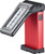 FLIPMATE™, 500 LUMENS COMPACT MULTI-FUNCTION RECHARGEABLE WORK LIGHT, RED