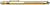 PG417 - STYLUS - GOLD CLAM PACKAGED - WHITE LED