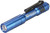 PG402 - MICROSTREAM USB WITH 5" USB CORD AND LANYARD - BLUE