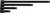 PG156 - 4 pièces, PRISE 1/2" ENSEMBLE DE rallonges à impact (3 po, 5 po, 10 po, 15 po)