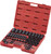 PG136  -  43-PC 1/2" DR. SAE MASTER IMPACT SOCKET SET