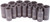 PG134 - 14-PC 3/8" DR. METRIC MID-DEPTH IMPACT SOCKET SET
