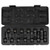 13Pc 3/8" Dr Fractional, Metric Hex Driver Set