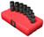 3/8" Dr. Métrique Universal Impact Socket Set