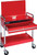 PG204  -  SERVICE CART WITH LOCKING TOP DRAWER, RED