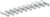 PG163 - 10-PC PRISE 3/8" ENSEMBLE D’ADAPTATEURS DE COUPLE MÉTRIQUES À 12 POINTS, 2" DE LONG, 10MM-19MM