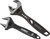 2 PC ADJUSTABLE WRENCH SET (10" TACTICAL & 8" WIDE JAW)