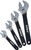 PG163 - 4 PC ADJUSTABLE WRENCH SET (6", 8", 10", 12")