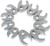 PG171 - 10 PC. 3/8" DR. METRIC FLARE NUT CROWFOOT WRENCH SET