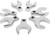 PG162 - 7-PC 1/2" DR. JUMBO SAE CROWFOOT WRENCH SET