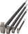 PG202 - 4-PC PRY BAR SET, HOOK & POINT DESIGN