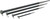 PG194 - 4-PC PRY BAR SET, HOOK & POINT DESIGN