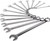 PG156 - 14 PC V-GROOVE SAE COMBINATION WRENCH SET