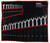 25 Pc. Ensemble métrique de clé de combinaison V-Groove polonaise complète 25 Pc. Ensemble métrique de clé de combinaison V-Groove polonaise complète
