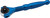 PG126 - 4" LONG 1/4" DRIVE ALUMINUM SWIVEL HEAD 90-TOOTH MICRO RATCHET, BLUE